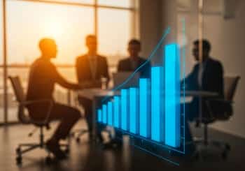reunion-d-affaires-avec-le-graphique-de-croissance-financiere